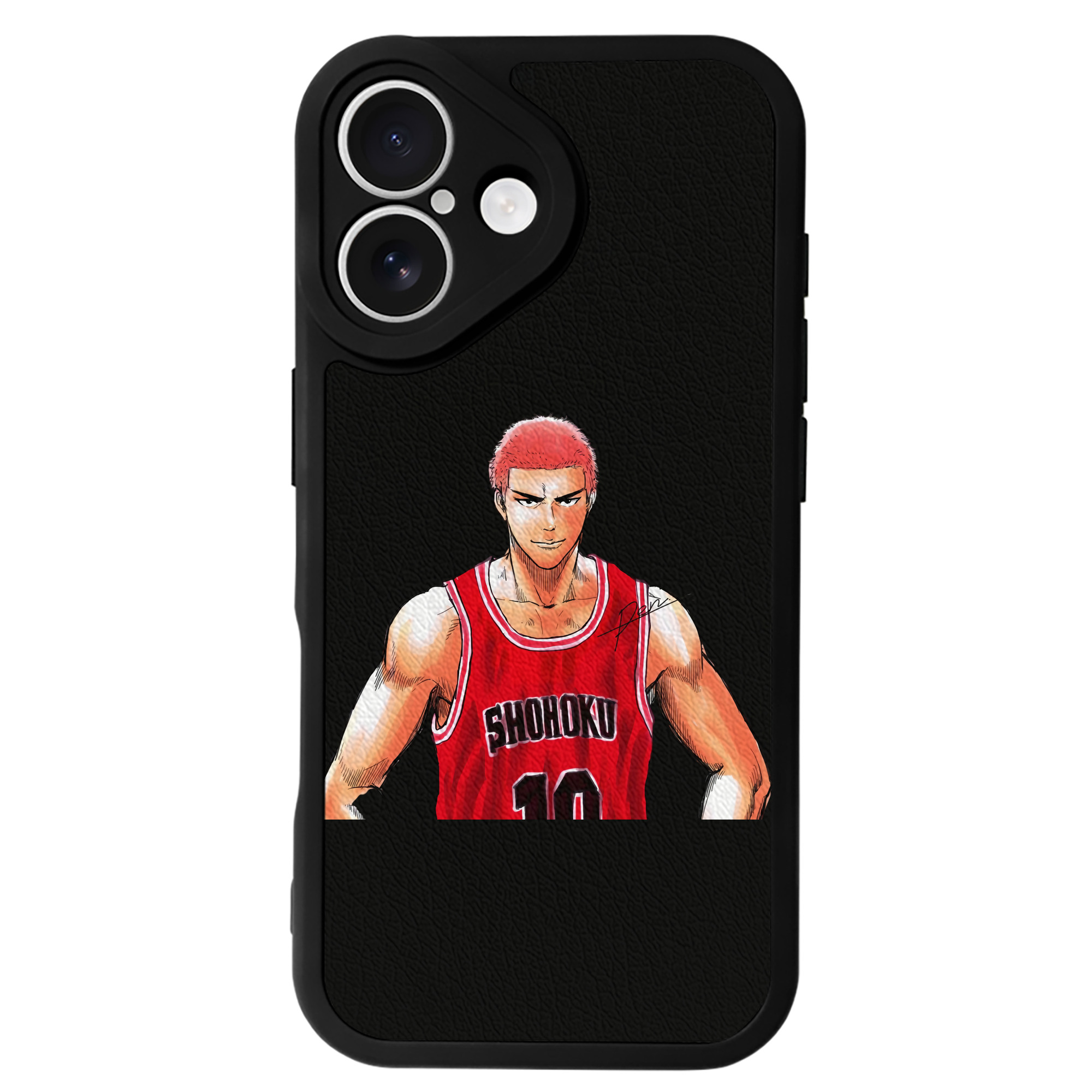 （画像用） SLAM DUNK／スラムダンク 【iPhone 16シリーズ対応】シリコンスマホケース（レザー調） 材質：シリコン